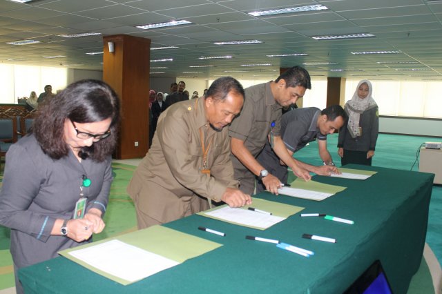 Pakta Integritas Badilum 20-01-2020